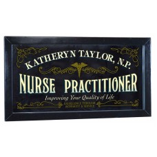 Nurse Practitioner Personalized Bar Occupational Business Mirror Sign Pub Office   263870346062